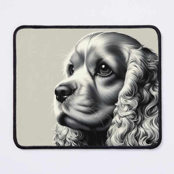 Item preview, Endearing Cocker Spaniel Portrait designed and sold by PawspectCreate.