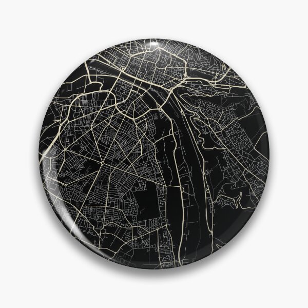 Item preview, Map of Rouen Black and white designed and sold by Jerhus.