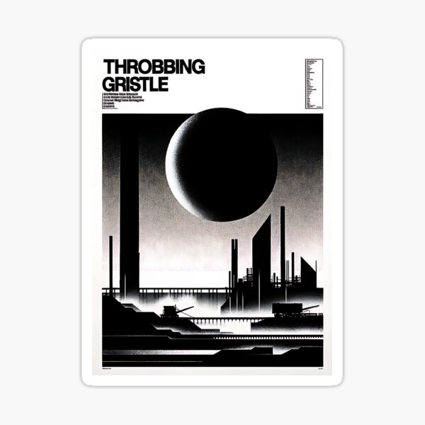 Throbbing Gristle Sticker