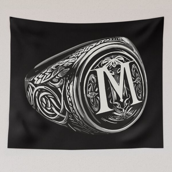 Item preview, Inappropriate Use of the M Signet Ring designed and sold by NERoots.