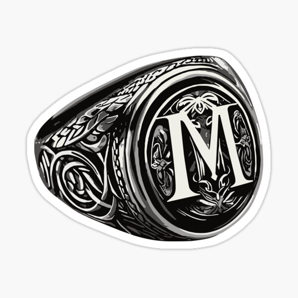 Item preview, Inappropriate Use of the M Signet Ring designed and sold by NERoots.