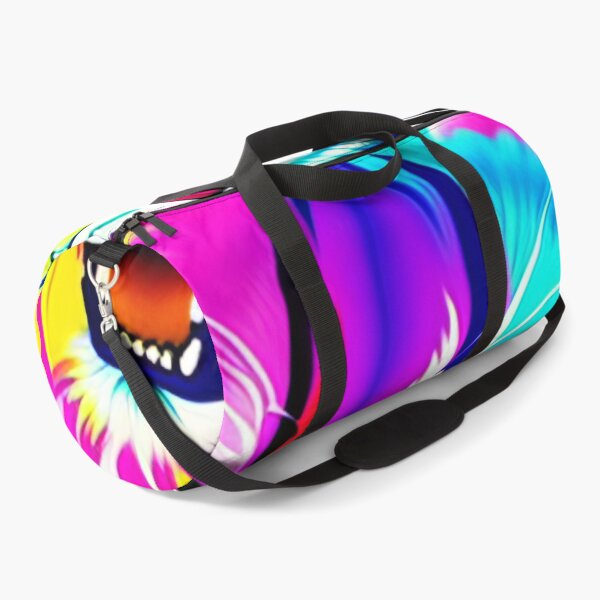 Item preview, Psychedelic Art Cat Graffiti -  colorful cat face designed and sold by SpartanDStore.