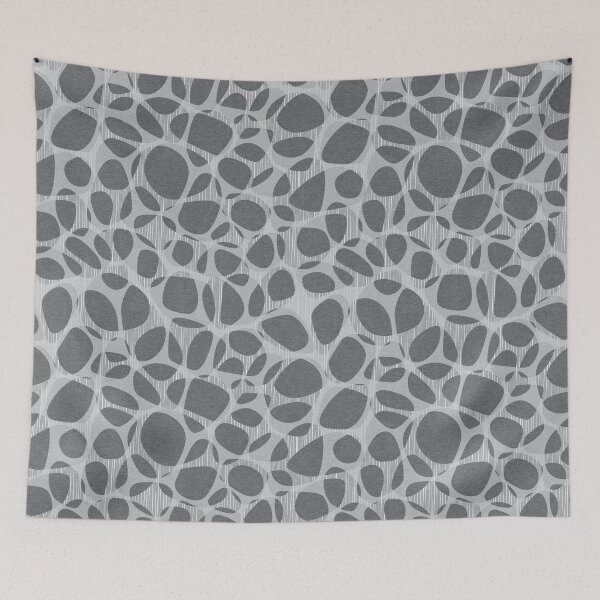 Item preview, Organic Lattice in Grey designed and sold by Squilla Design Studio.