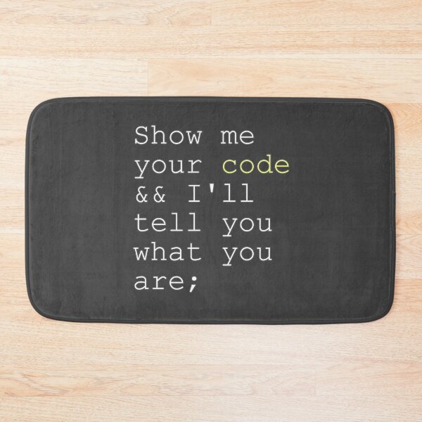 Item preview, Show me your code and i'll tell you what you are funny programming designed and sold by mariya-ivanova.