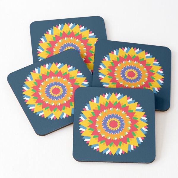 Item preview, Multicolour flower shape design customized designed and sold by theparkfact0.
