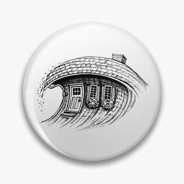Item preview, Ocean Wave House designed and sold by HabbyArt.