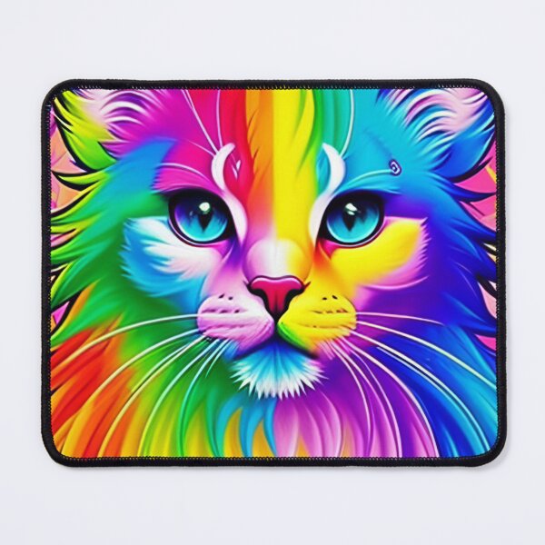 Item preview, Psychedelic Art Cute Cat Graffiti Inspired art designed and sold by ZenReiArt.