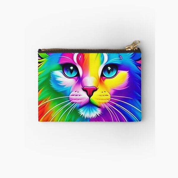 Item preview, Psychedelic Art Cute Cat Graffiti Inspired art designed and sold by SpartanDStore.