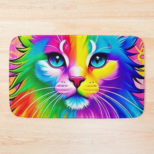 Item preview, Psychedelic Art Cute Cat Graffiti Inspired art designed and sold by SpartanDStore.