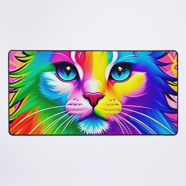 Item preview, Psychedelic Art Cute Cat Graffiti Inspired art designed and sold by SpartanDStore.