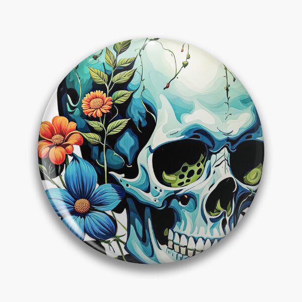 Item preview, Skull and herbarium designed and sold by filusattila.