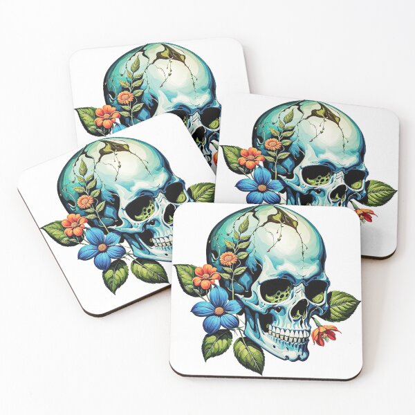 Item preview, Skull and herbarium designed and sold by filusattila.
