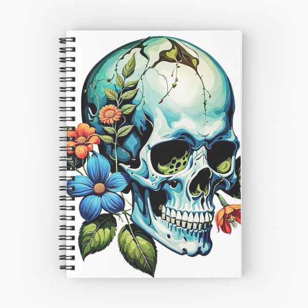 Item preview, Skull and herbarium designed and sold by filusattila.