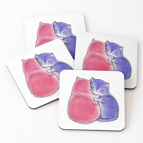 Item preview, Hugging Cats  designed and sold by BarbaraMT.