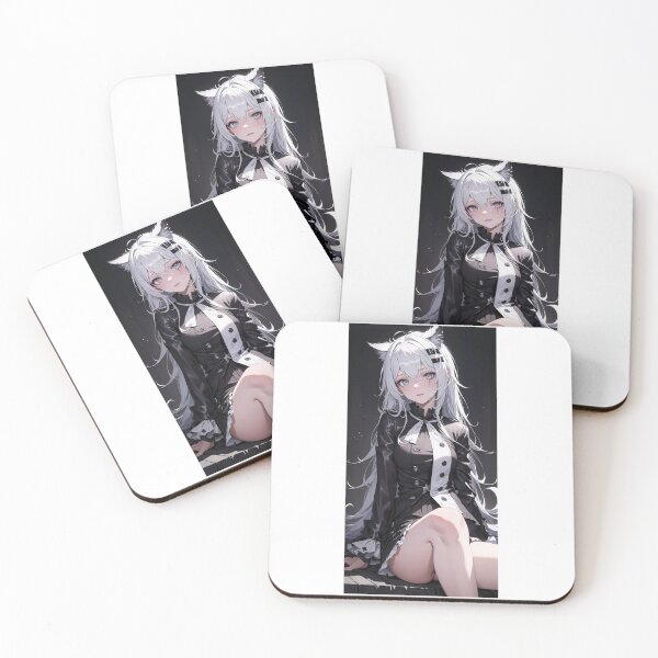 Item preview, Cute Anime Girl, Lappland - Arknights designed and sold by iloveanimechibi.