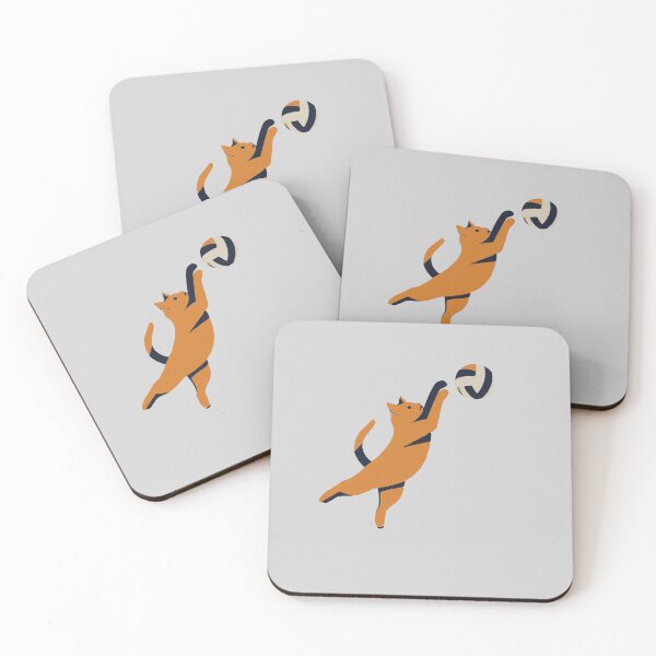 Item preview, Airborne Attack: Playful Tabby Cat Spikes Volleyball designed and sold by Feline Rockstars.