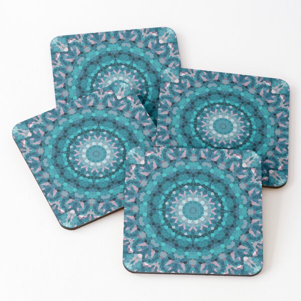 Item preview, Kaleidoscope Distortion Mosaic Tiles designed and sold by ObsidianDaz.