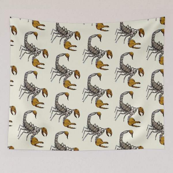 Item preview, Zodiac sign Yellow scorpion designed and sold by Rômulo Queiroz.