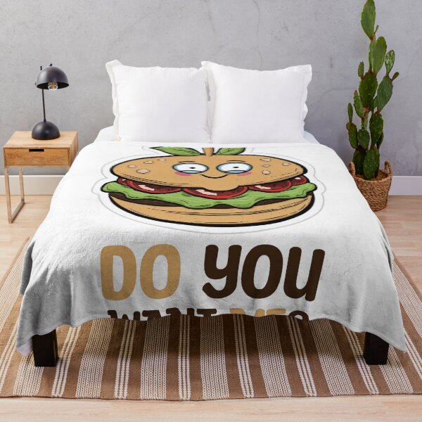 Item preview, Funny Food Burger Sticker  designed and sold by NArtdesigns.