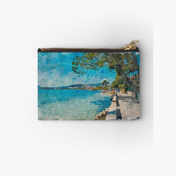 Item preview, Puerto Pollensa Mallorca Watercolour Effect designed and sold by GG WALL ART.