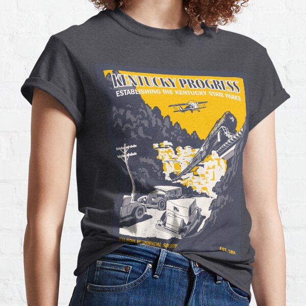 Item preview, Kentucky Progress Tee Shirt designed and sold by filsonhistory.