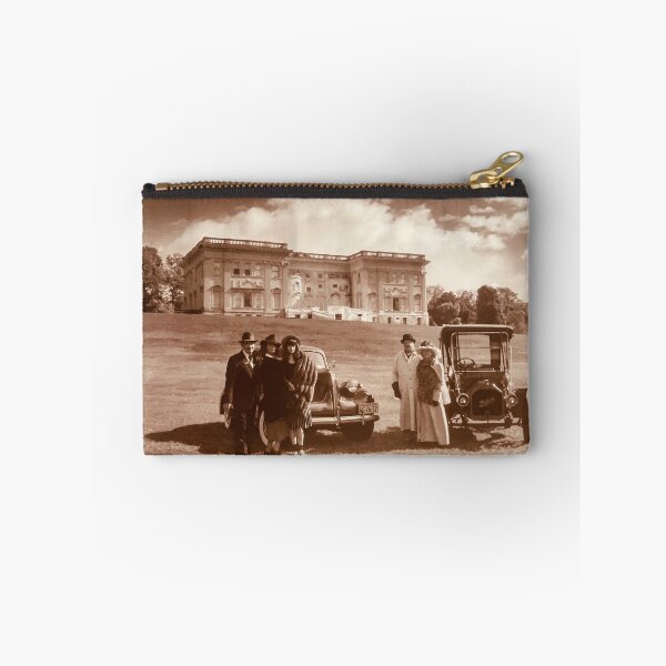 Item preview, Old Time Reenactment in Sepia: People, Cars & Mansion designed and sold by CakenCoffeeCafe.