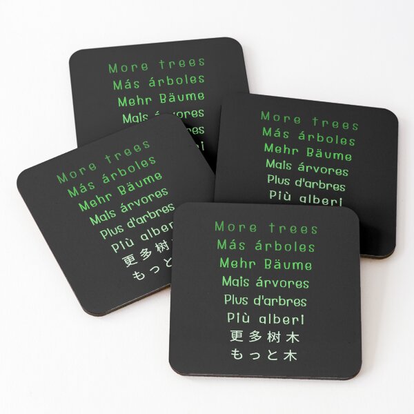 Item preview, Tree Planting. More Trees In Several Languages ​​Of The World designed and sold by Vibe Unique.