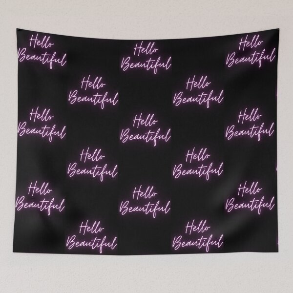 Item preview, Hello Beautiful designed and sold by xpressivesoul.