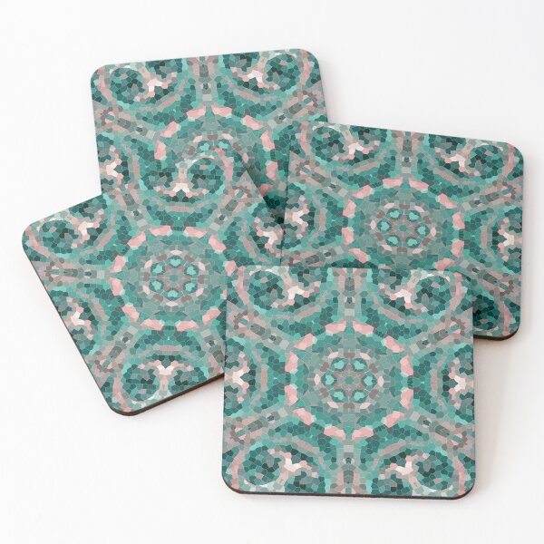 Item preview, Kaleidoscope Distortion Mosaic Tiles designed and sold by ObsidianDaz.