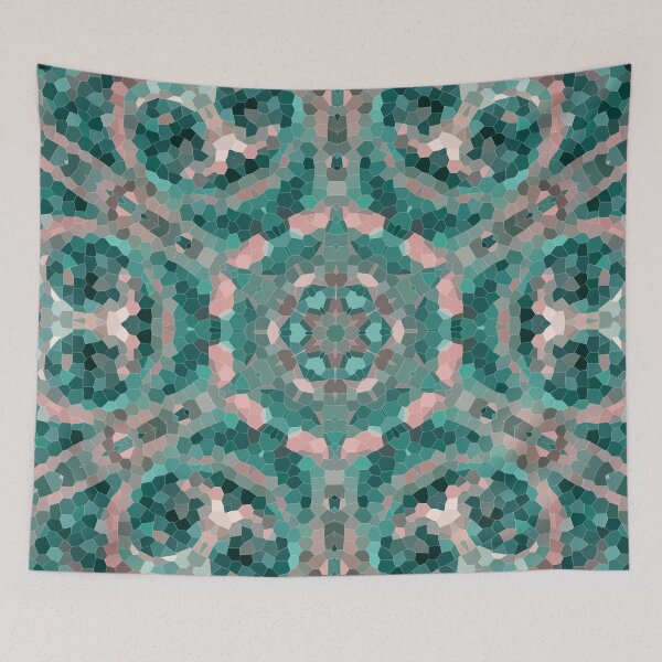 Item preview, Kaleidoscope Distortion Mosaic Tiles designed and sold by ObsidianDaz.