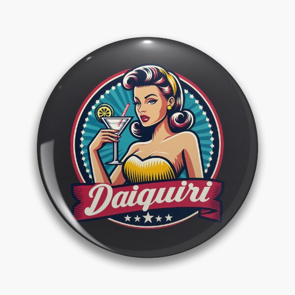 Artikelvorschau, Retro Beverage - Daiquiri entworfen und verkauft von MugshotsAndMore.