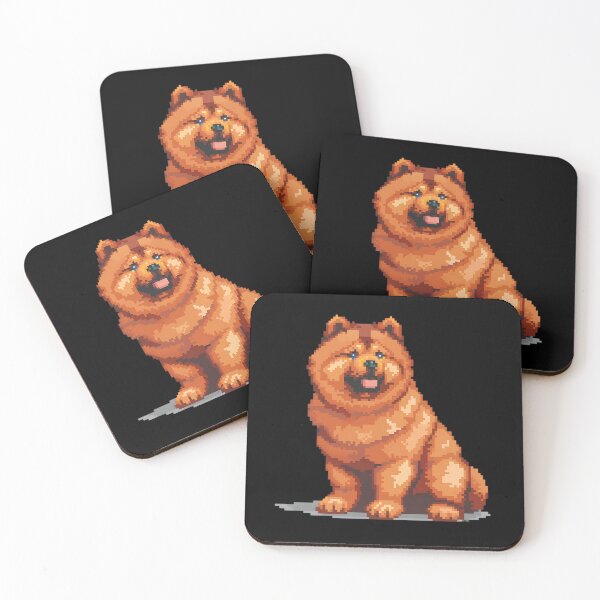 Item preview, Pixel Portrait Chow Chow designed and sold by CUTEDOGGIEZ.