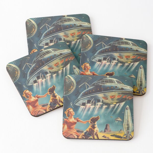 Item preview, 1950s Sci-Fi Movie Invasion  designed and sold by Shelly Little.