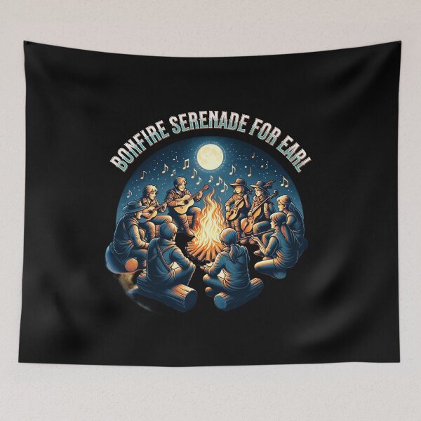 Item preview, Goodbye Earl - Bonfire serenade for earl designed and sold by JansenGS.