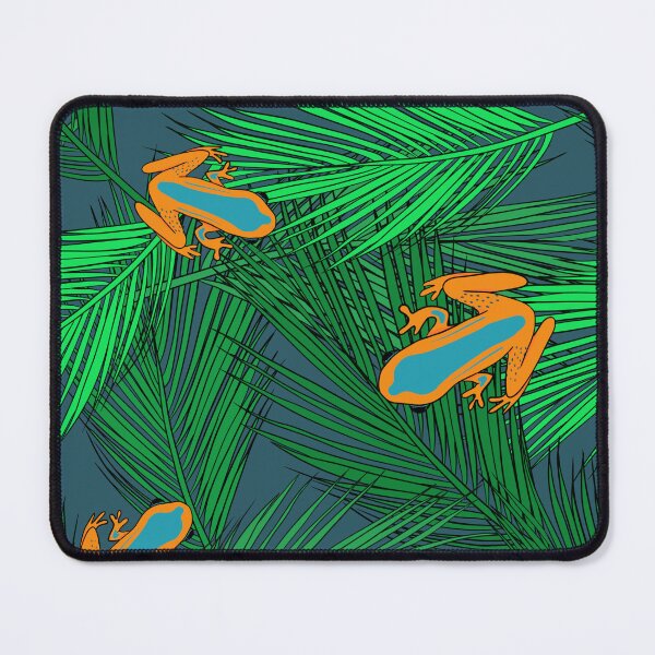 Item preview, Tree Frog Pattern in Berry Blue designed and sold by Andrea Turner.