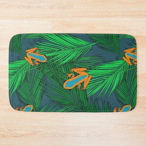 Item preview, Tree Frog Pattern in Berry Blue designed and sold by Andrea Turner.
