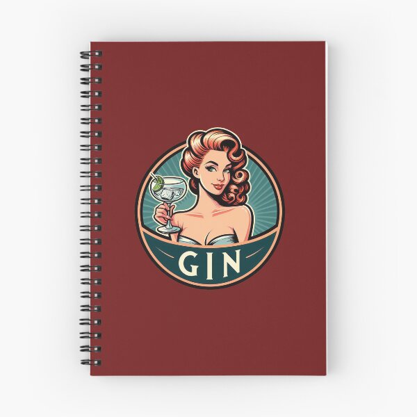 Artikelvorschau, Retro Beverage - Gin entworfen und verkauft von MugshotsAndMore.