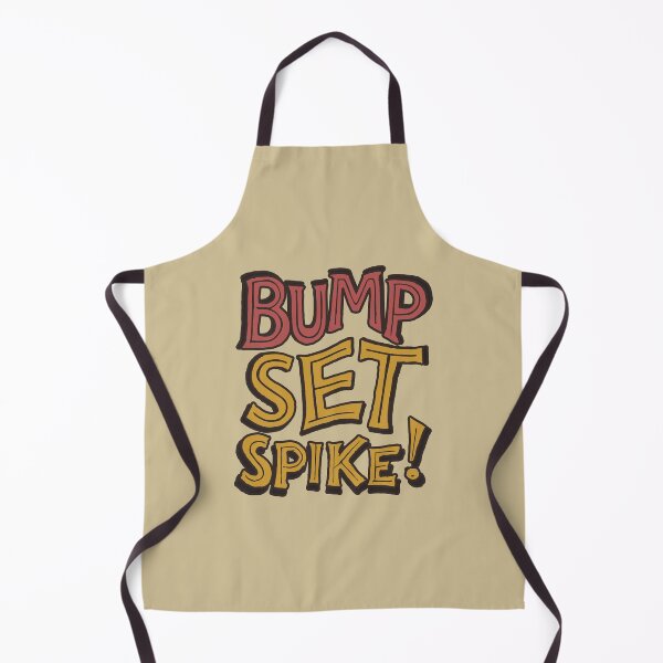 Item preview, Bump, Set, Spike! Retro Styled Hand lettering  designed and sold by Feline Rockstars.