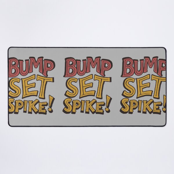 Item preview, Bump, Set, Spike! Retro Styled Hand lettering designed and sold by Feline Rockstars.