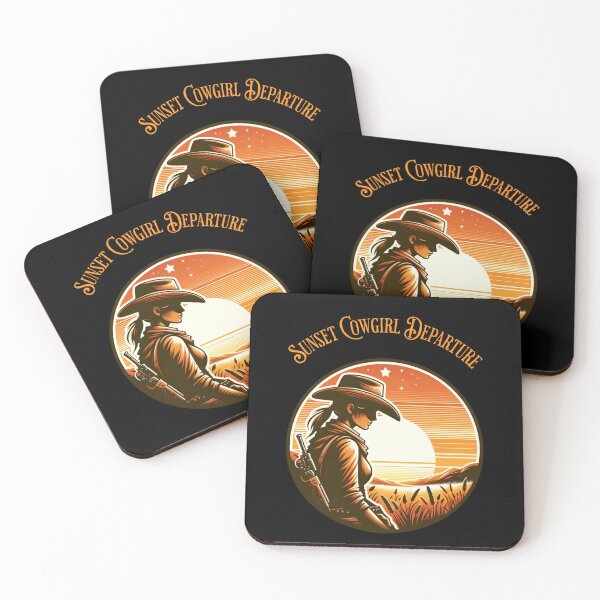Item preview, Goodbye Earl - Sunset cowgirl departure designed and sold by JansenGS.