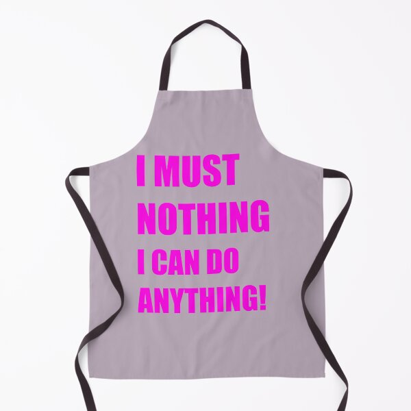 Item preview, I MUST NOTHING, I CAN DO ANYTHING designed and sold by hemp3x.