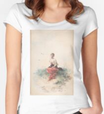 Female Figure Women's Fitted Scoop T-Shirt