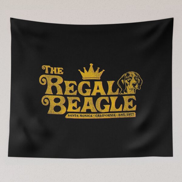 Item preview, Regal Beagle Lounge 1977 Worn Dks designed and sold by Alema Art.