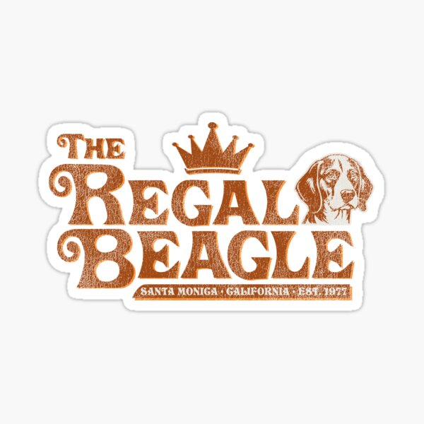 Item preview, Regal Beagle Lounge 1977 Worn Lts designed and sold by Alema Art.