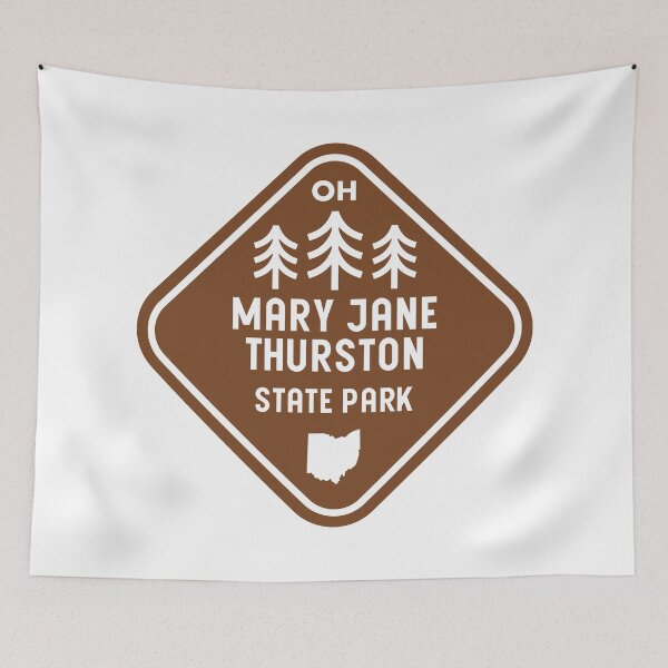 Item preview, Mary Jane Thurston State Park Ohio Rhombus designed and sold by bivenart.