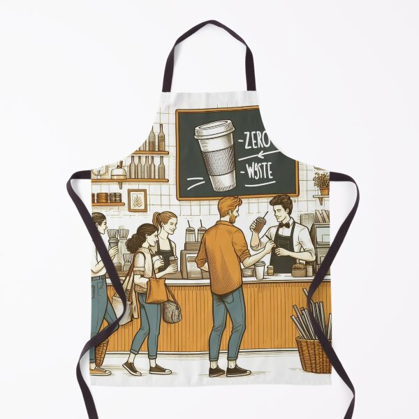Item preview, Eco-Friendly Coffee Shop Vibes designed and sold by Wonderall.