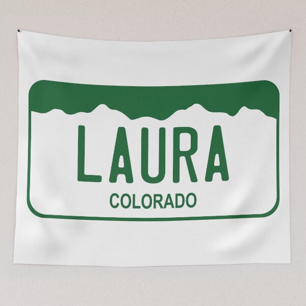 Item preview, Colorado License Plate - Laura designed and sold by rracheell.