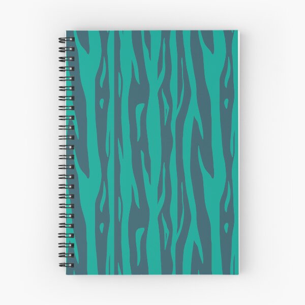 Item preview, Tiger Stripe Pattern in Berry Blue designed and sold by Andrea Turner.