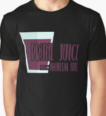 Prune Juice = Problem Free Shirt Prune Juice Lover Shirt Graphic T-Shirt