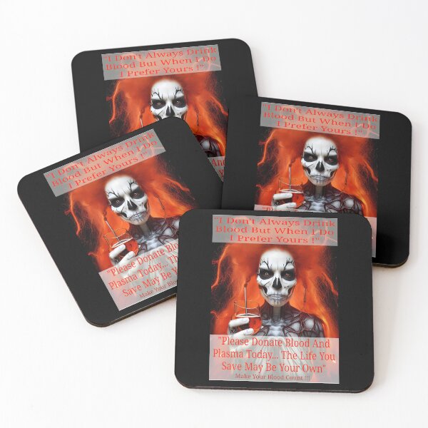 Item preview, Ghouls Delight: Donate Blood And Plasma Today designed and sold by Hall-O-Gram.
